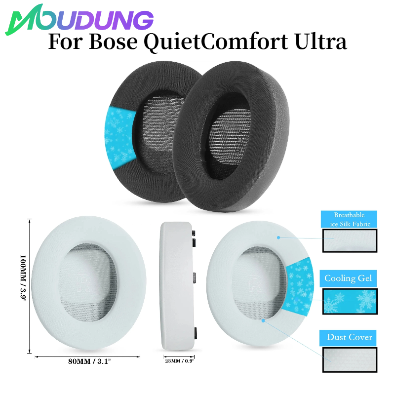 Almohadillas de Gel refrescant - Bose Headphone Qc Ultra reseña y precio