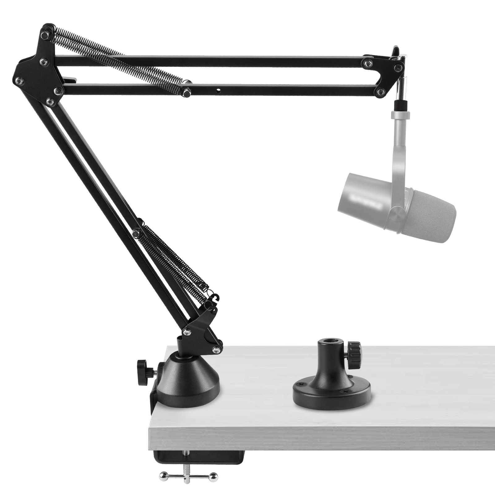 Geekria-Brazo de micrófono par - Shure Mic Sm7B reseña y precio