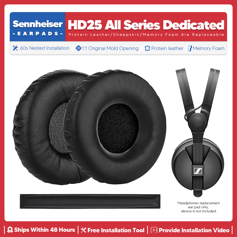 Almohadillas de repuesto para  - Sennheiser Headphone Hd 25 reseña y precio