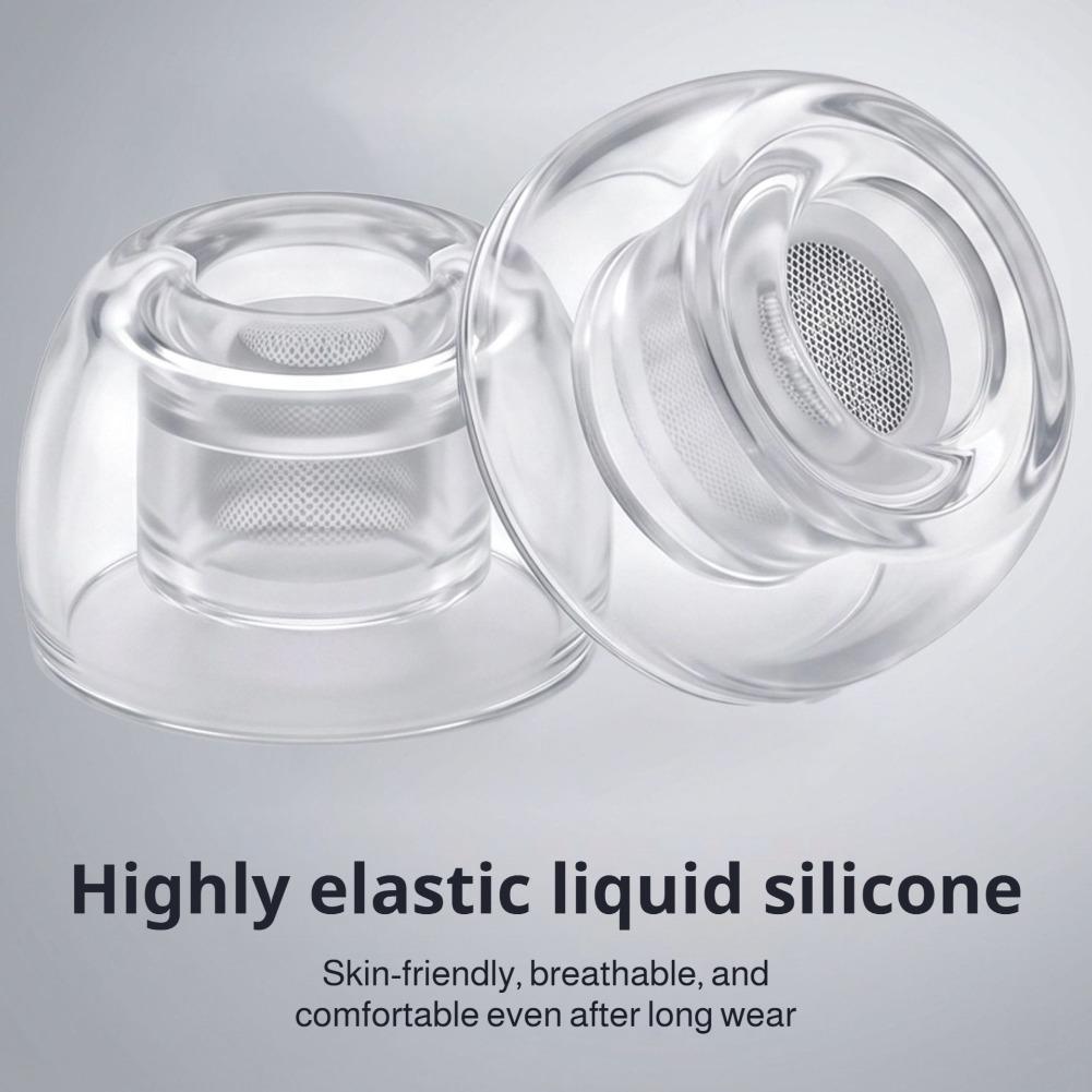 1/2/3 pares de almohadillas de - Silicone Ear Tip Replacement reseña y precio