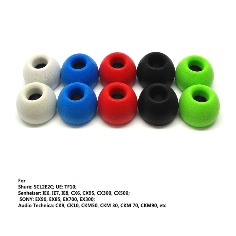1 par de almohadillas para los - Earphone Foam Tip reseña y precio