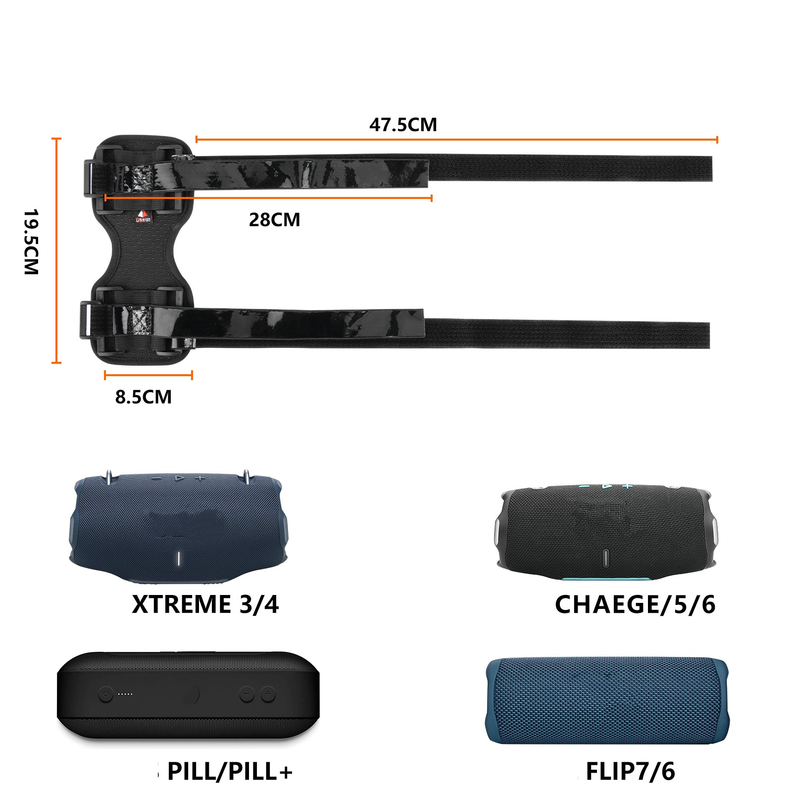 Soporte de altavoz negro adecu - Jbl Speaker Charge 5 reseña y precio