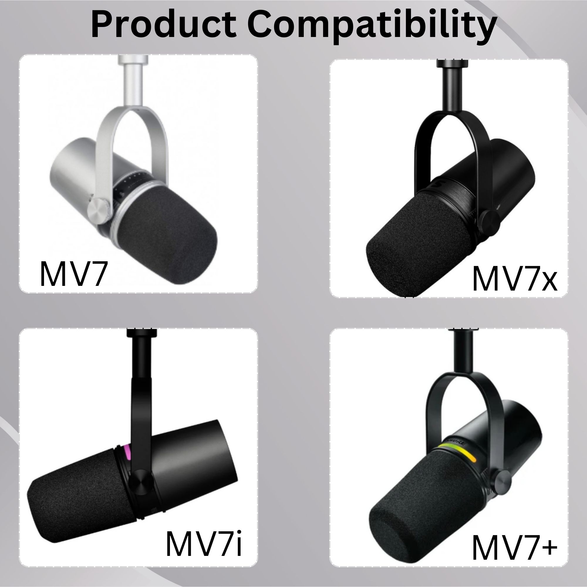 Filtro Pop Shining MV7 para Mi - Shure Mic Sm7B reseña y precio